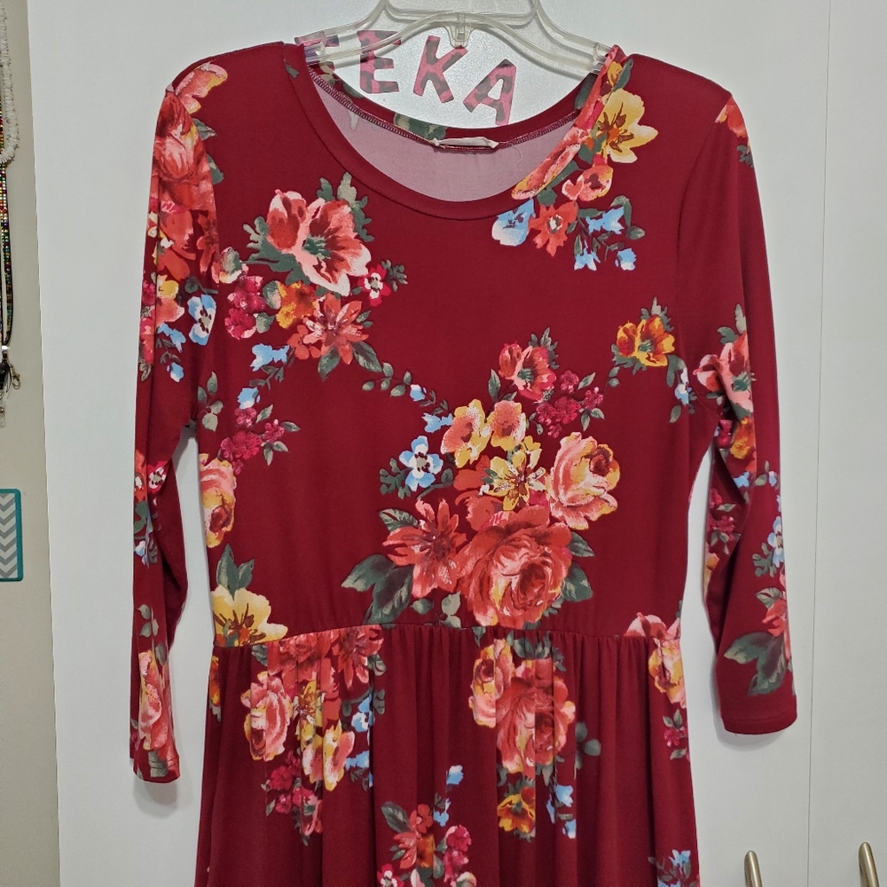 Reborn J Floral Maxi Dress